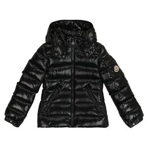 Moncler Boy’s Maya Shiny Puffer Jacket – Black, Size 8